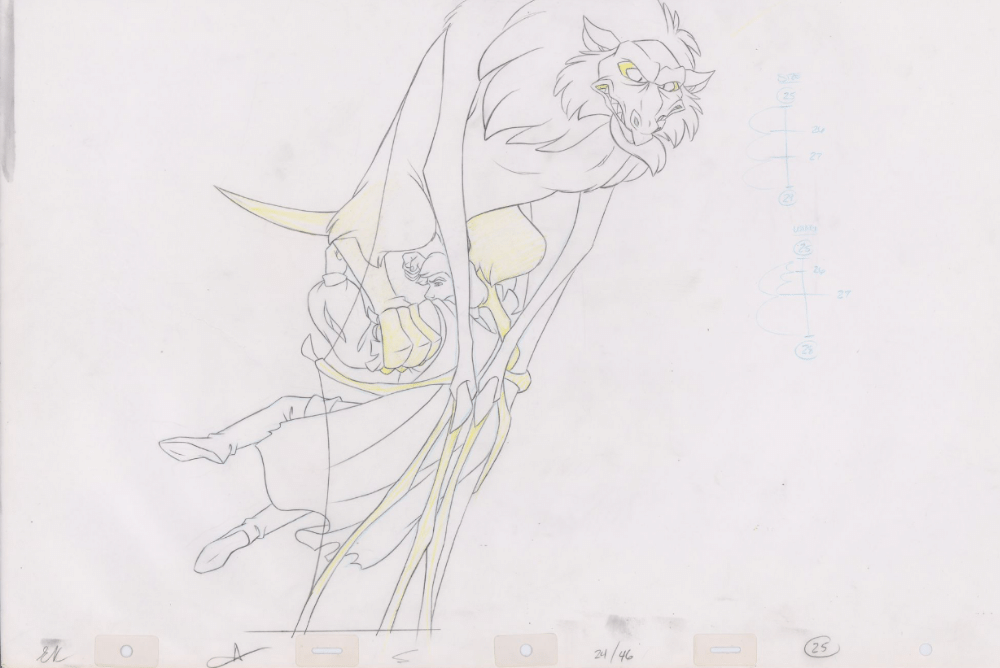 Pencil Art Derek vs Great Animal (Sequence 24-46)