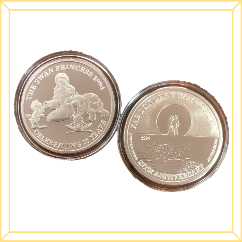 Swan Princess Commemorative Silver Coin Set of 5
