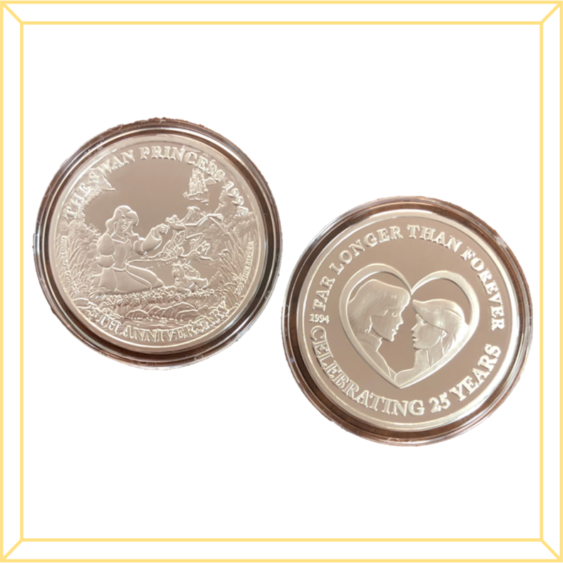 Swan Princess Commemorative Silver Coin Set of 5