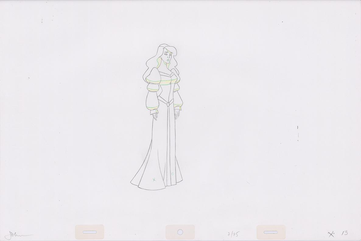 Pencil Art Odette (Sequence 7-75)