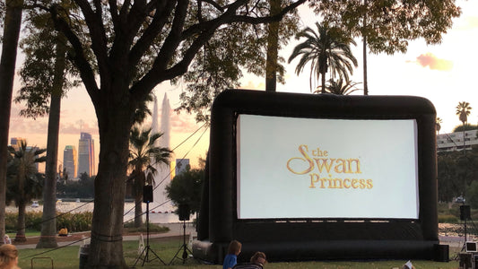 Swan Princess at Echo Park