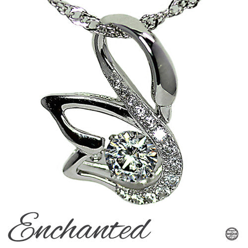 Enchanted Swan Pendant by Charmed Story