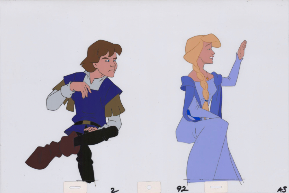 Art Cel Teen Odette & Teen Derek (Sequence 2-92)