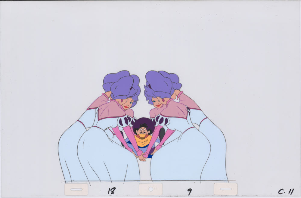 Art Cel Chamberlain and Princesses (Sequence 18-9)