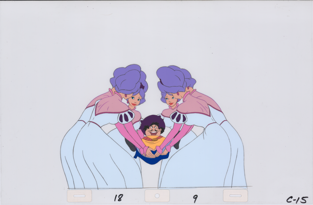 Art Cel Chamberlain and Princesses (Sequence 18-9)