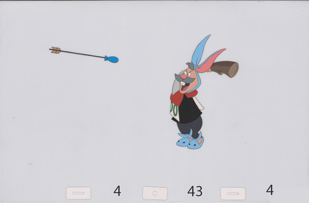 Art Cel Wesley the Rabbit (Sequence 4-41 and 4-43)