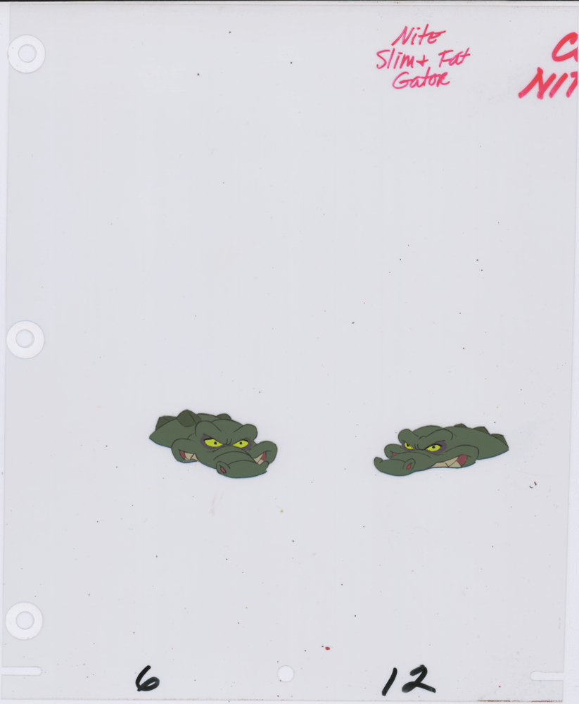 Gators Production Model Art Cel