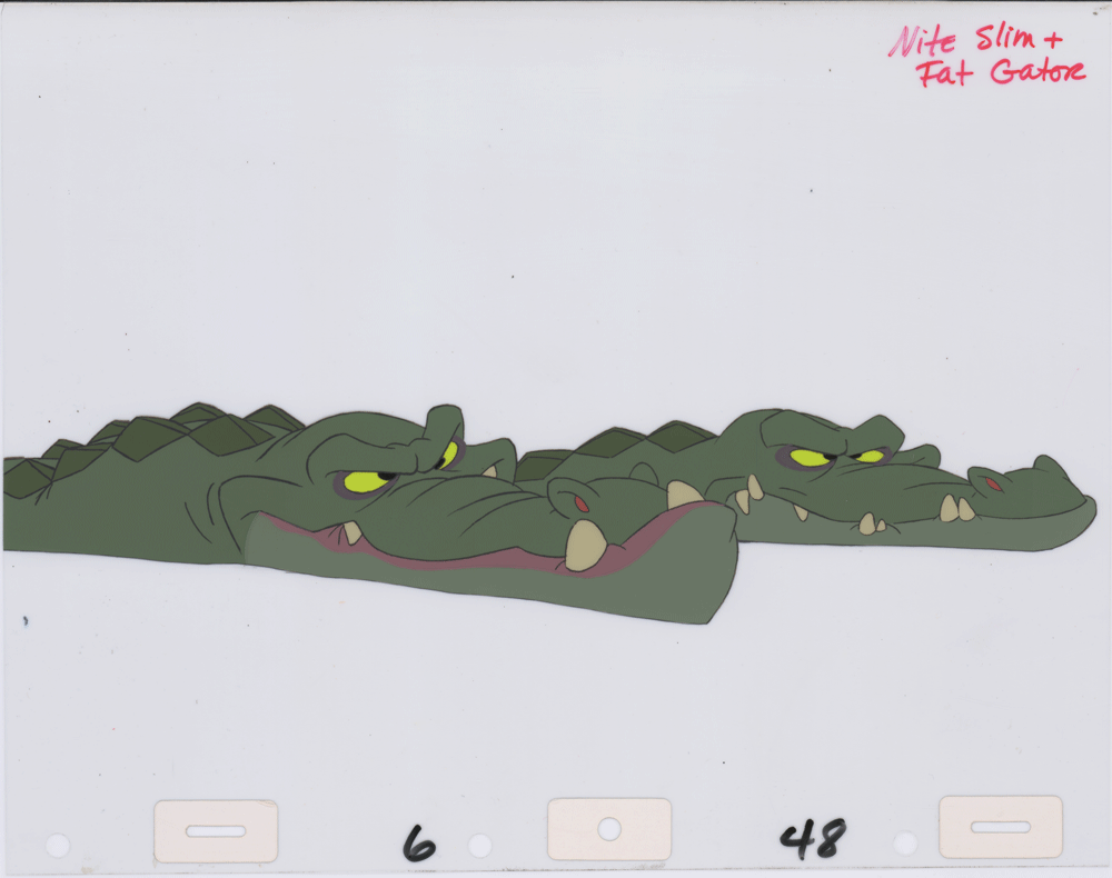 Gators Production Model Art Cel