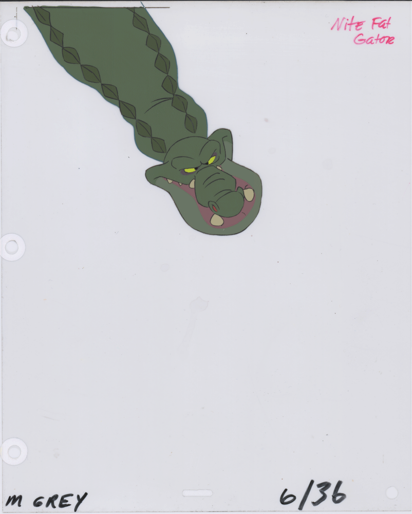 Gators Production Model Art Cel