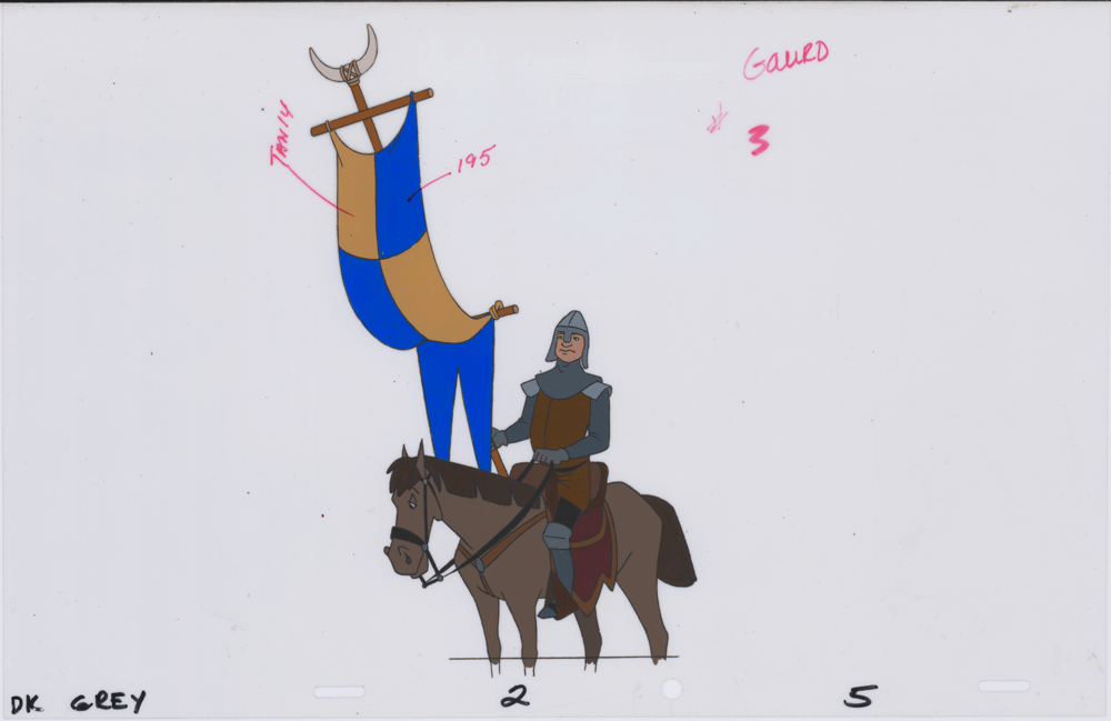 Other Characters Production Model Art Cel