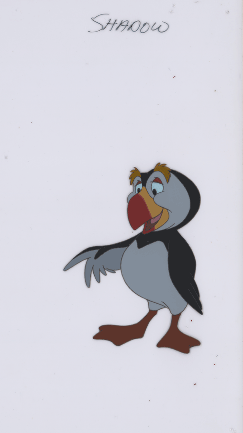 Puffin Production Model Art Cel