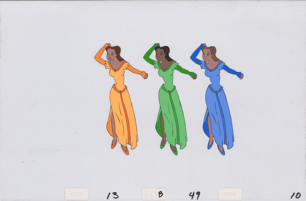 Art Cel Dancers (Sequence 13-49)