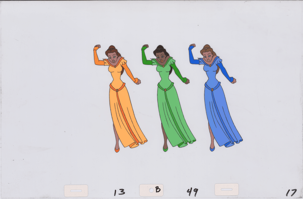 Art Cel Dancers (Sequence 13-49)