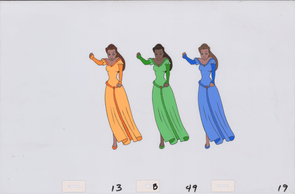 Art Cel Dancers (Sequence 13-49)