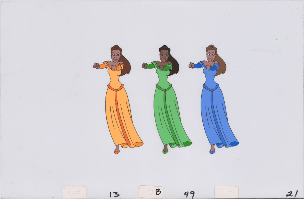 Art Cel Dancers (Sequence 13-49)