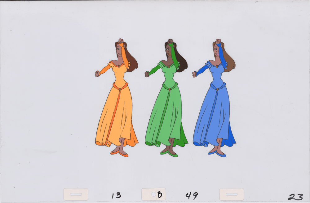 Art Cel Dancers (Sequence 13-49)