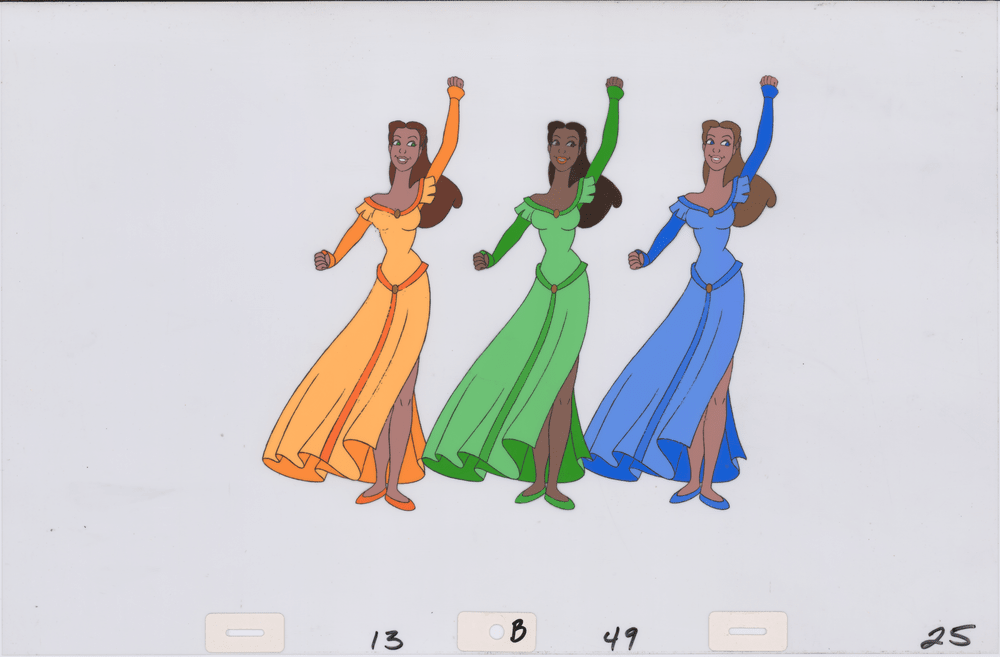 Art Cel Dancers (Sequence 13-49)