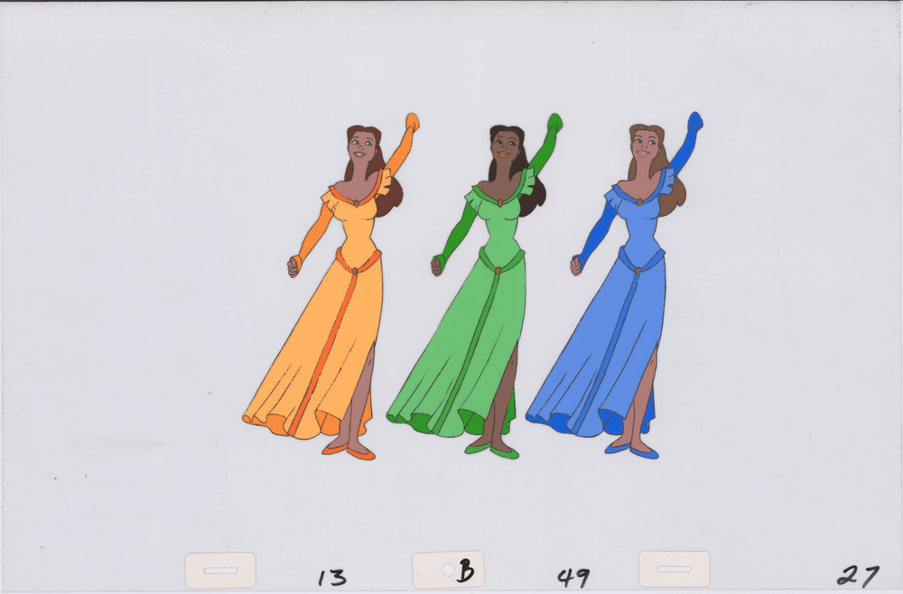 Art Cel Dancers (Sequence 13-49)