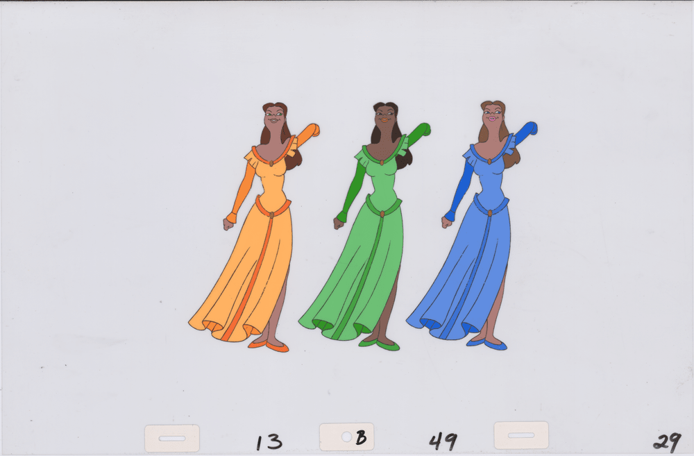 Art Cel Dancers (Sequence 13-49)