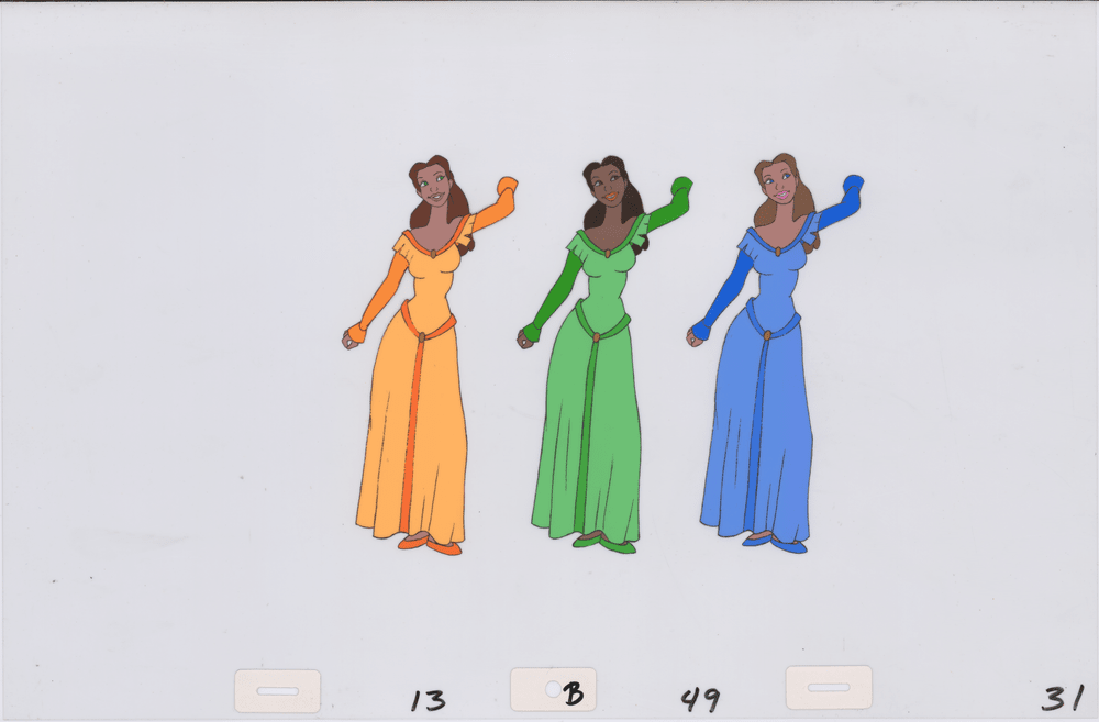 Art Cel Dancers (Sequence 13-49)