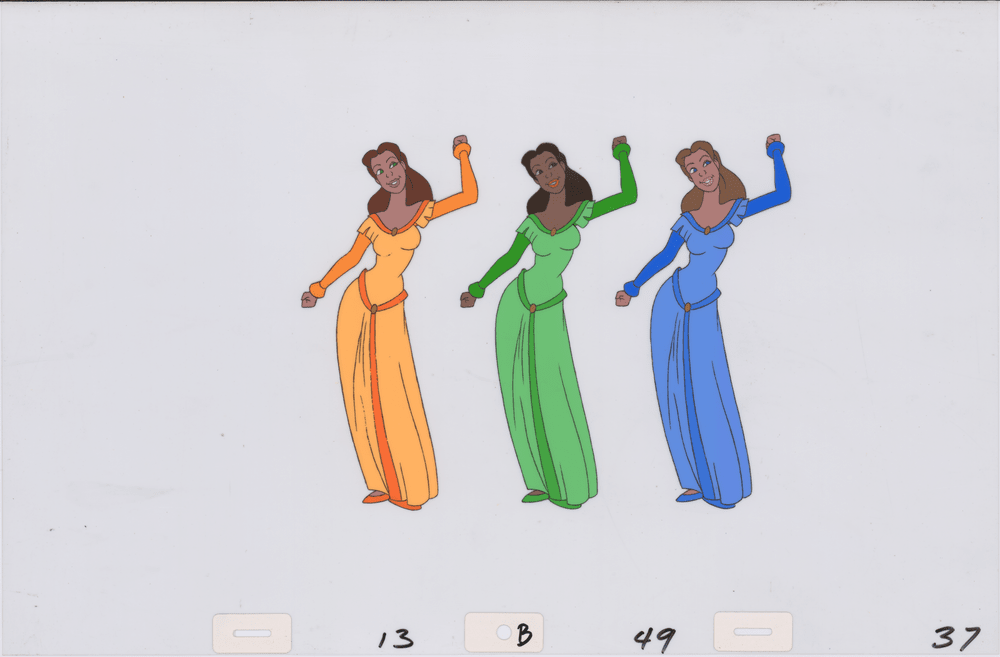 Art Cel Dancers (Sequence 13-49)