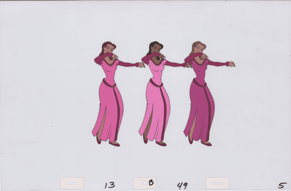 Art Cel Dancers (Sequence 13-49)