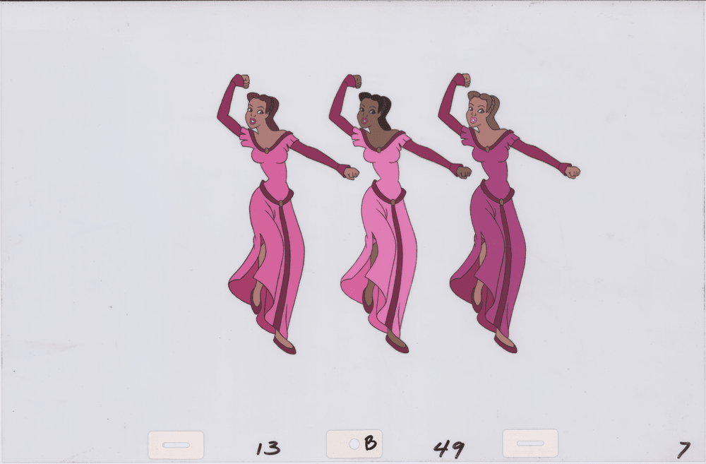 Art Cel Dancers (Sequence 13-49)