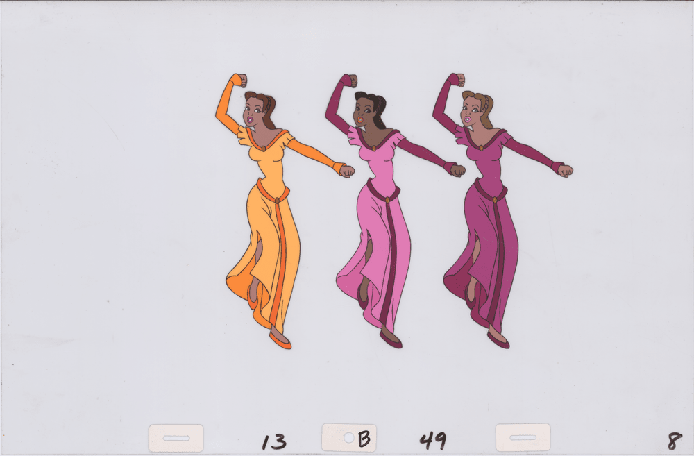 Art Cel Dancers (Sequence 13-49)