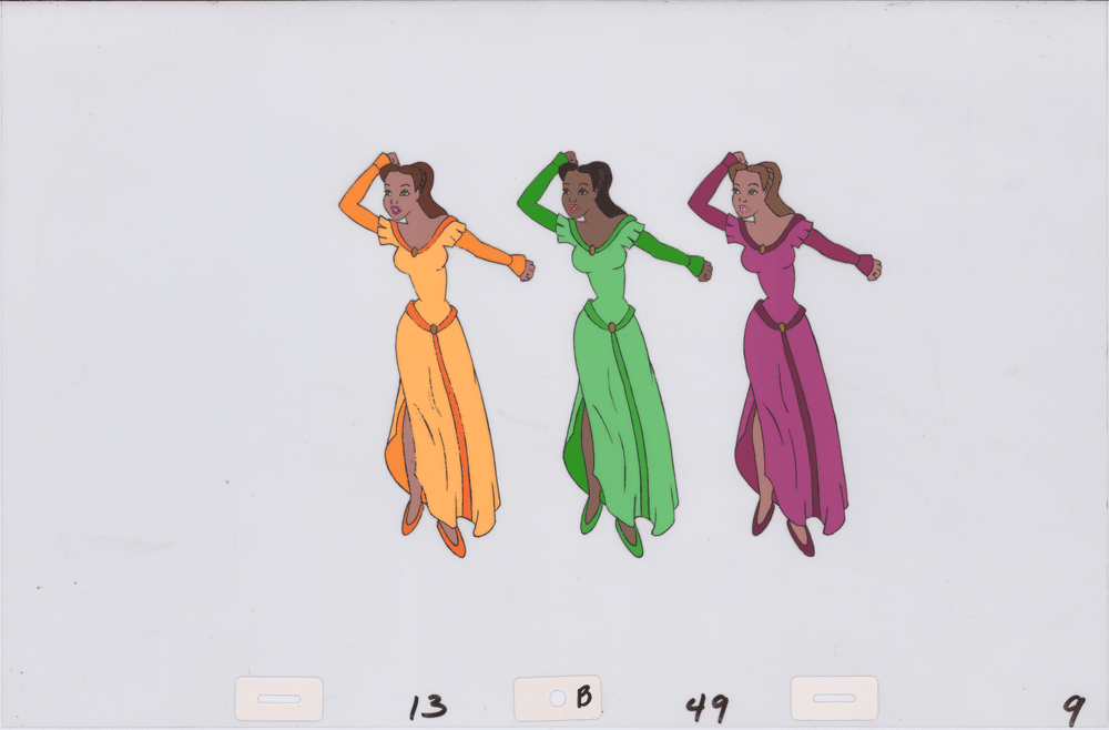 Art Cel Dancers (Sequence 13-49)