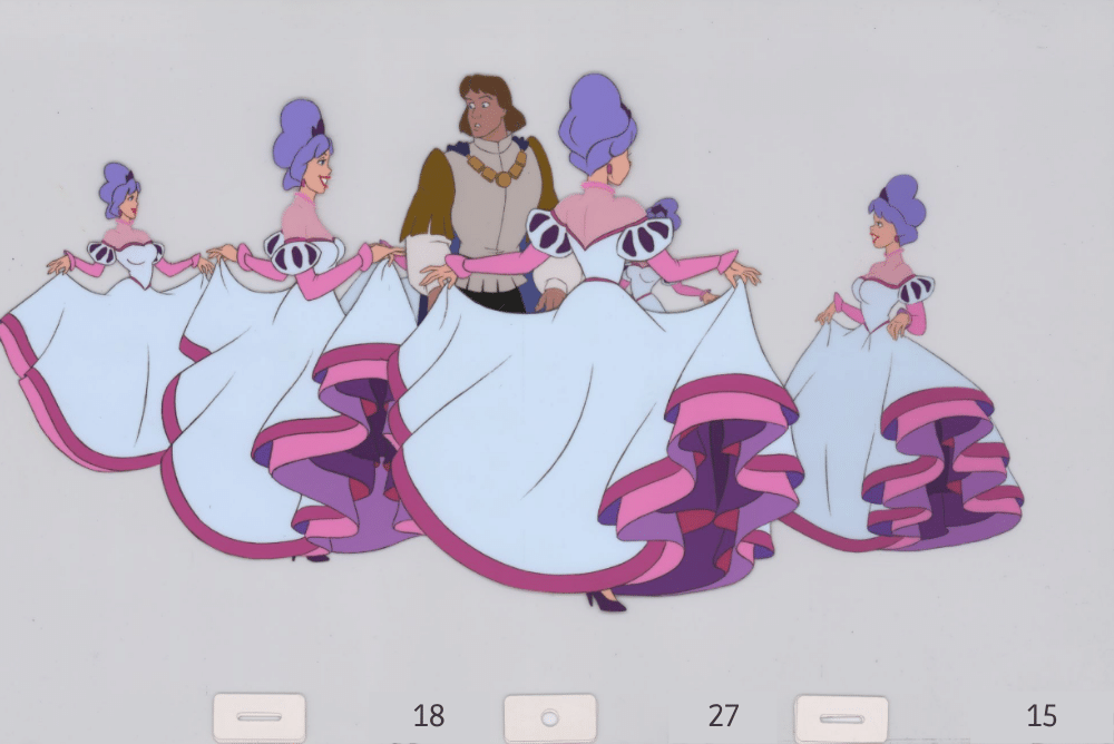 Art Cel Derek and Princesses (Sequence 18-27)