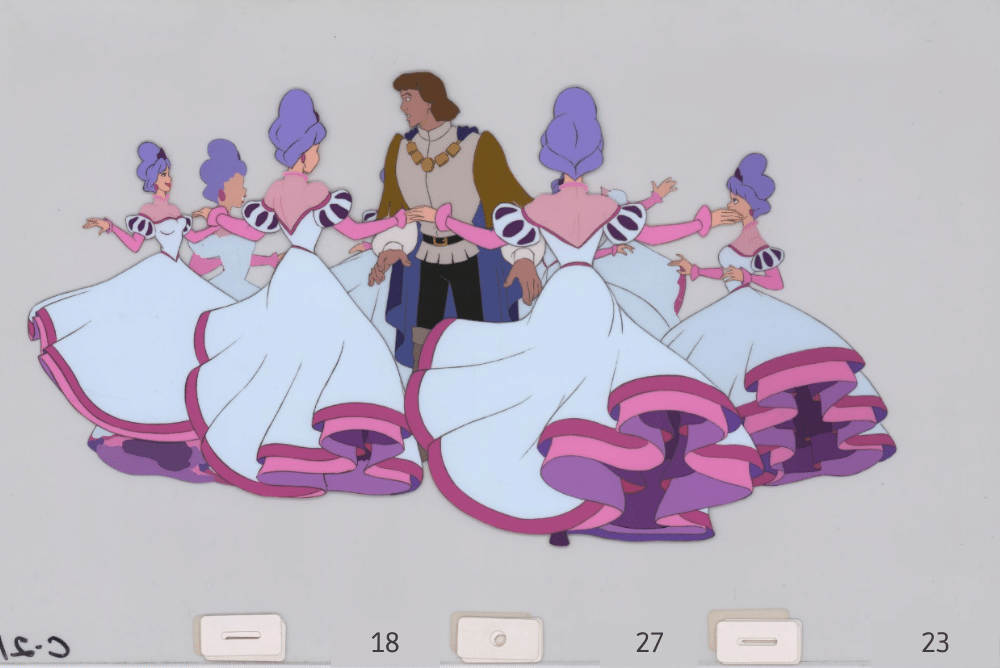 Art Cel Derek and Princesses (Sequence 18-27)