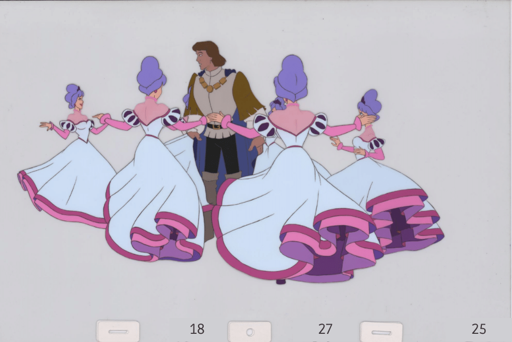 Art Cel Derek and Princesses (Sequence 18-27)