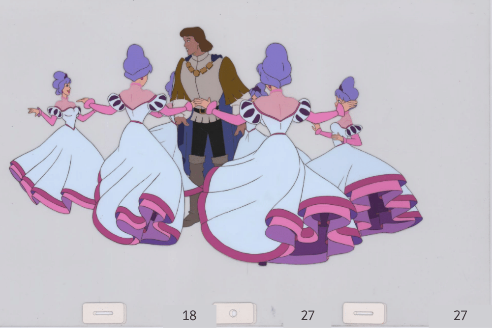 Art Cel Derek and Princesses (Sequence 18-27)