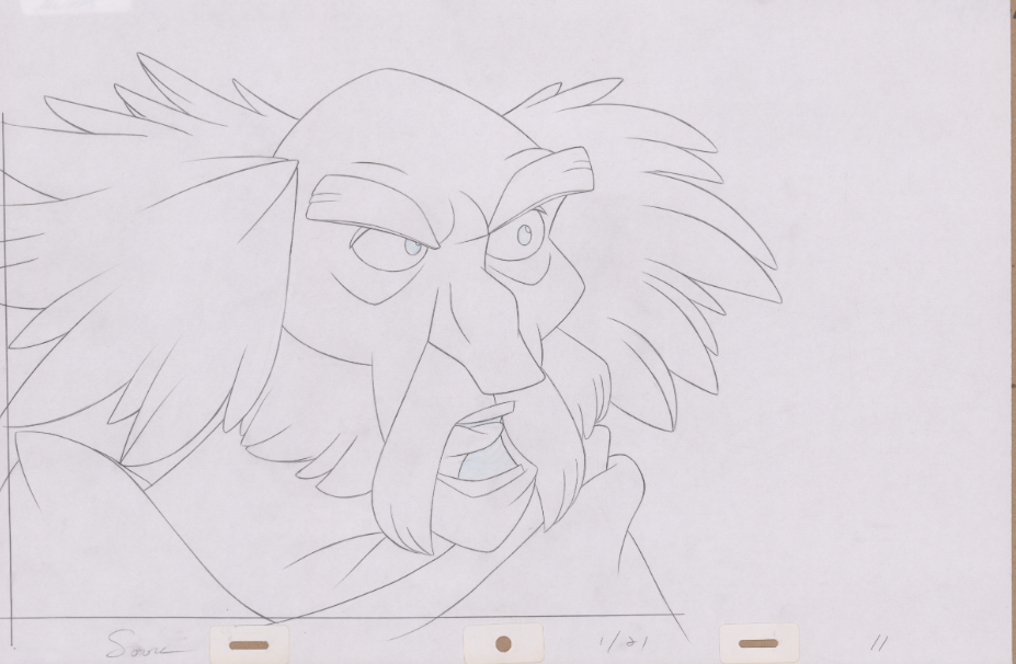 Pencil Art Rothbart (Sequence 1-21)