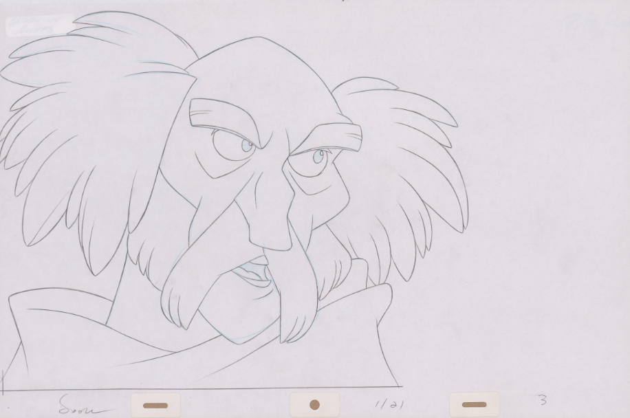Pencil Art Rothbart (Sequence 1-21)