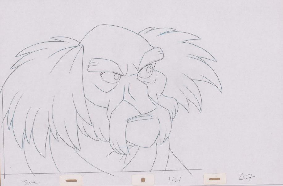 Pencil Art Rothbart (Sequence 1-21)