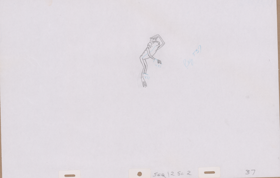 Pencil Art JeanBob & Speed (Sequence 12-2)