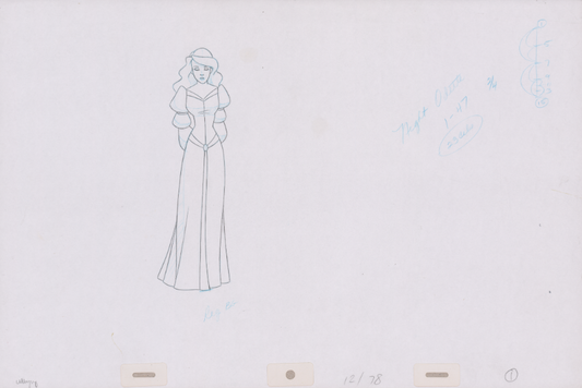 Pencil Art Odette & Rothbart (Sequence 12-78)