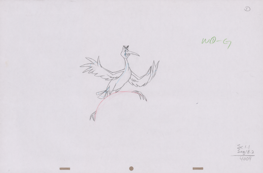 Art Cel Whizzer (Swan 3, Sequence 18.2-1.1)