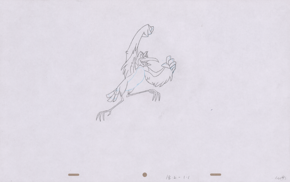 Art Cel Whizzer (Swan 3, Sequence 18.2-1.1)