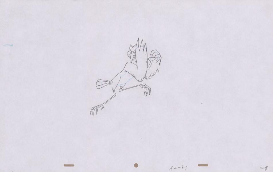 Art Cel Whizzer (Swan 3, Sequence 18.2-1.1)