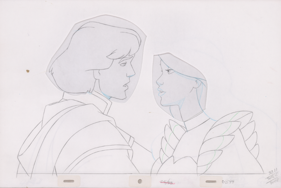 Pencil Art Derek & Odette (Sequence 25-33)