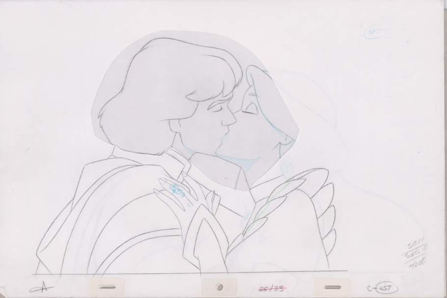 Pencil Art Derek & Odette (Sequence 25-33)