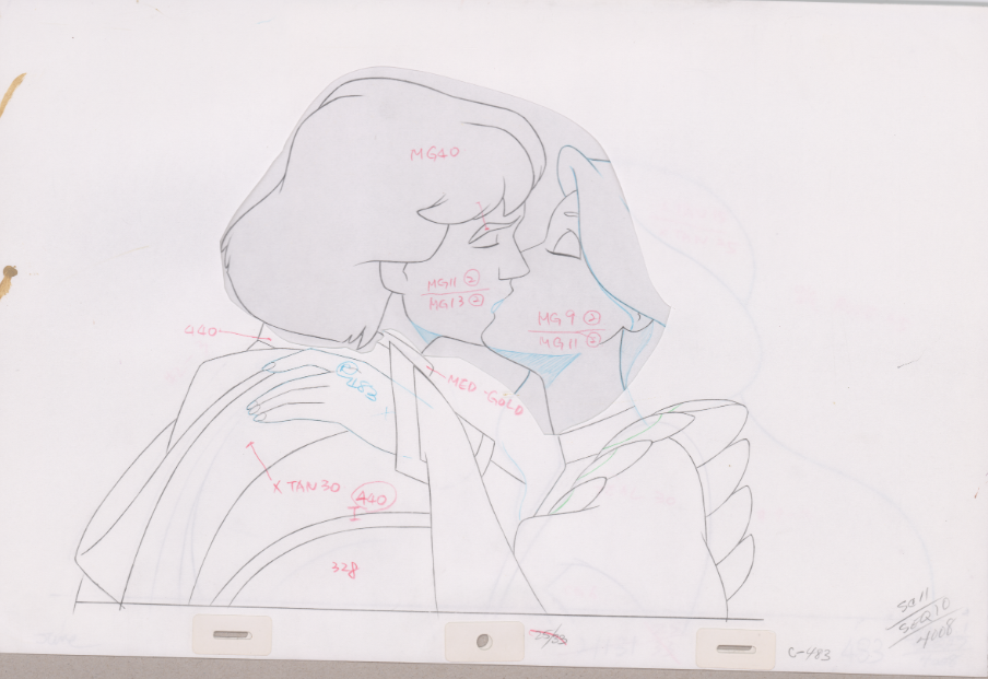 Pencil Art Derek & Odette (Sequence 25-33)
