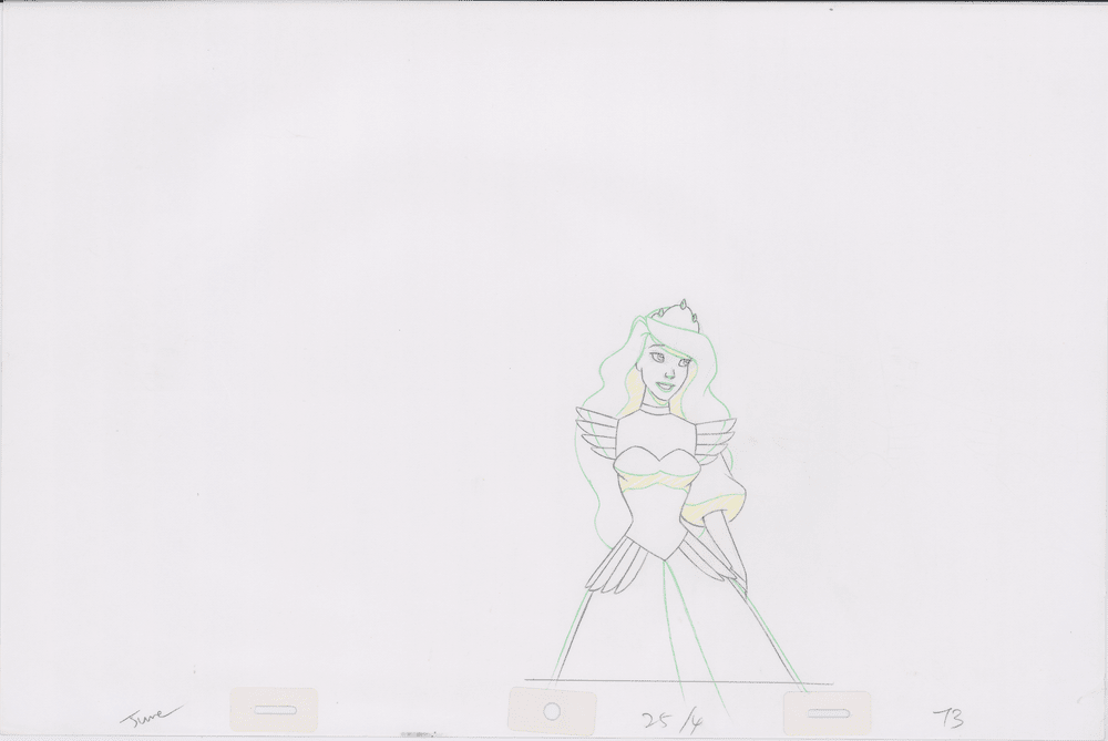 Pencil Art Derek & Odette (Sequence 25-4)