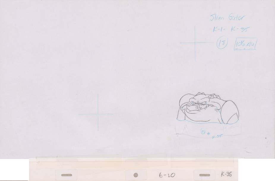 Pencil Art The Gators (Sequence 6-20)