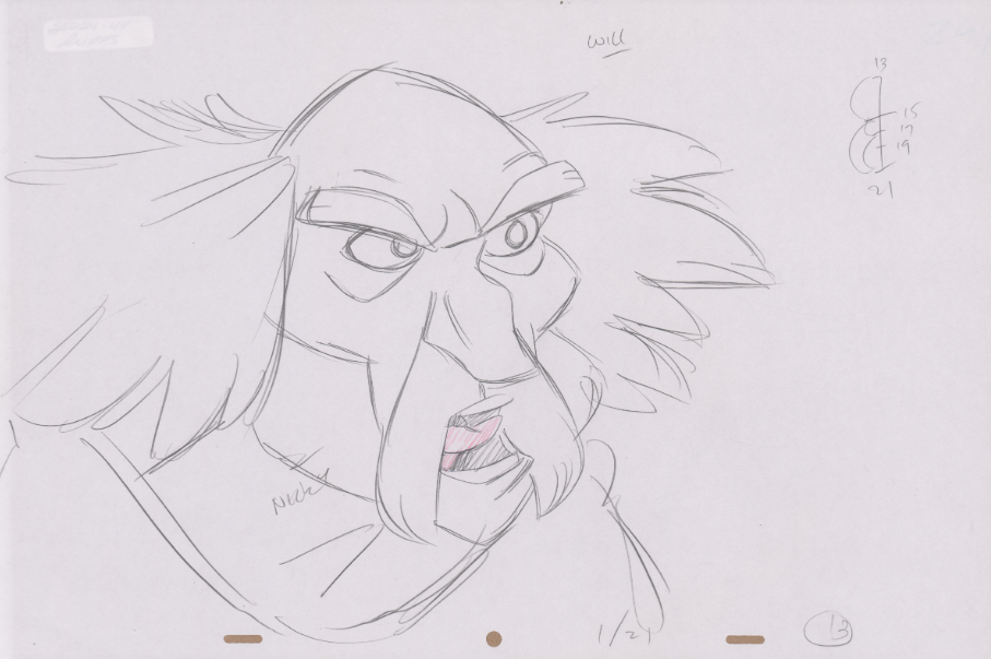 Ruff Art Rothbart (Sequence 1-21)