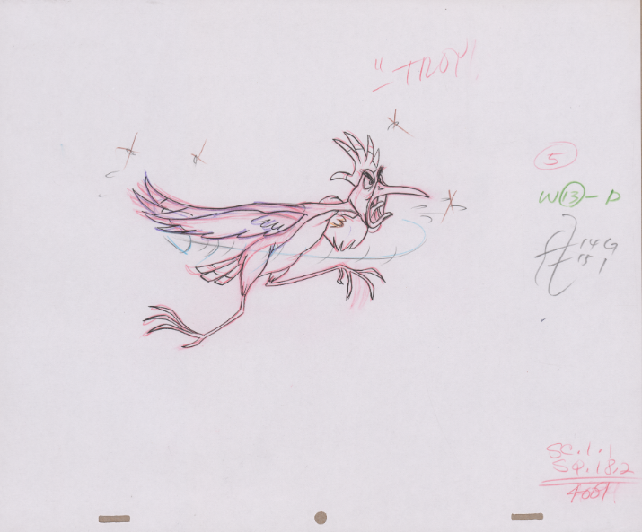 Art Cel Whizzer (Swan 3, Sequence 18.2-1.1)