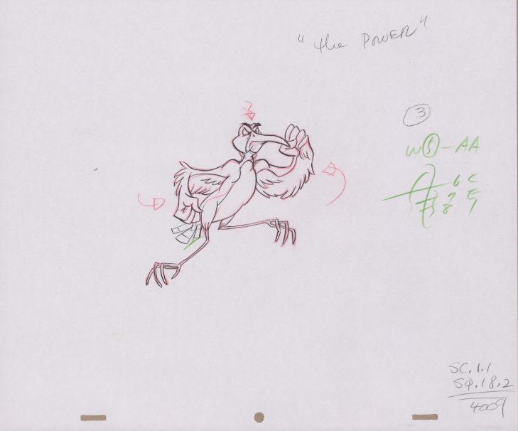 Art Cel Whizzer (Swan 3, Sequence 18.2-1.1)