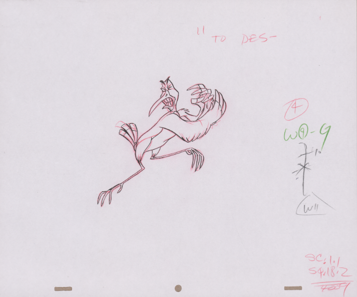 Art Cel Whizzer (Swan 3, Sequence 18.2-1.1)